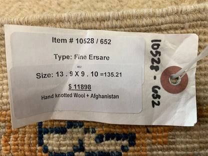 Chobi Ziegler 10X14 Handmade Wool Rug # 10528