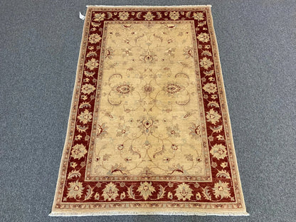 4X6 Oushak Ziegler Handmade Wool Rug # 8746