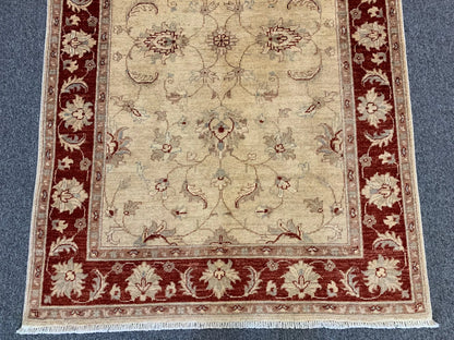 4X6 Oushak Ziegler Handmade Wool Rug # 8746
