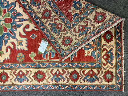 3' X 5' Fine Kazak Handmade Wool Rug # 10154