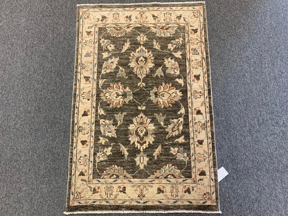 3X4 Oushak Chobi Handmade Wool Rug # 10547