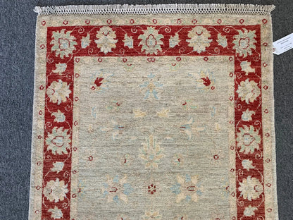 Chobi 3X4 Handmade Wool Rug # 11422