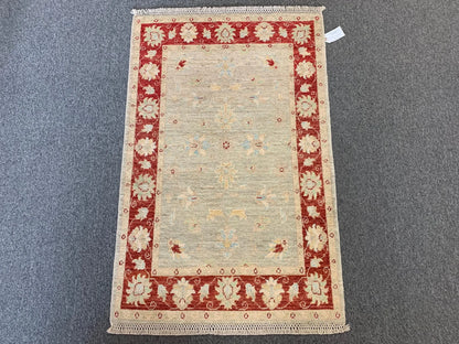 Chobi 3X4 Handmade Wool Rug # 11422