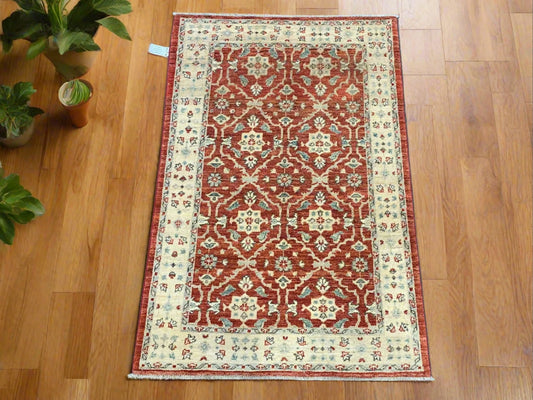 3X5 Oushak Ziegler Handmade Wool Rug # 11234