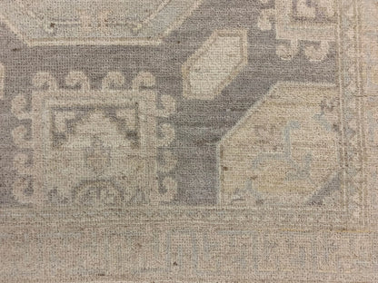 10X14 Chobi White Wash Handmade Wool Rug # 11457