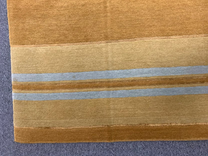 6′ X 6′ Tibetan Contemporary Handmade Wool & Silk Rug
