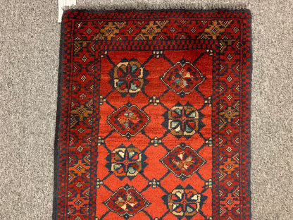 2 X 4 Khall Tribal Handmade Wool Rug # 12374