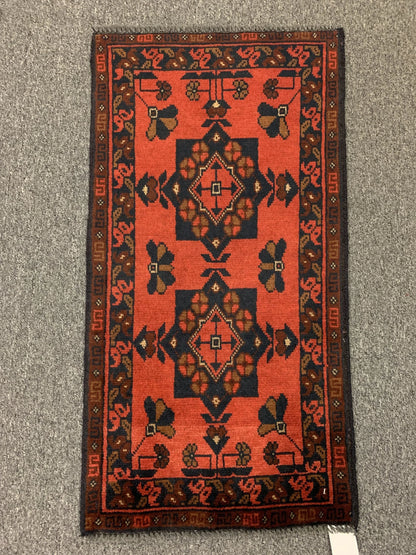 2 X 4 Khall Tribal Handmade Wool Rug # 12372