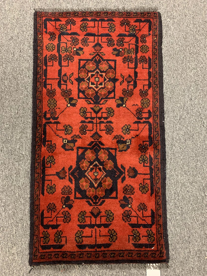 2 X 4 Khall Tribal Handmade Wool Rug # 12400