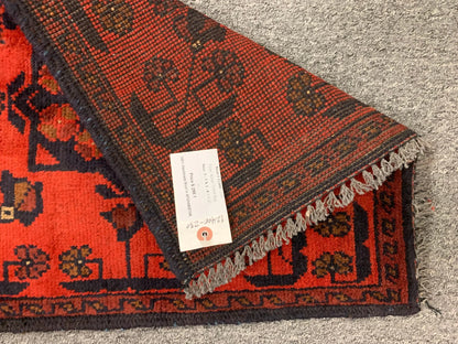 2 X 4 Khall Tribal Handmade Wool Rug # 12400