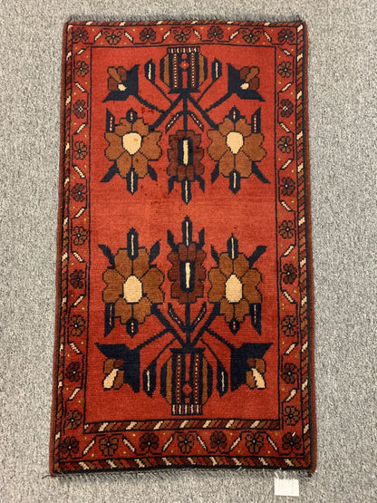 2 X 4 Khall Tribal Handmade Wool Rug # 12307