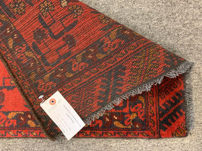 2 X 3 Khall Tribal Handmade Wool Rug # 12321