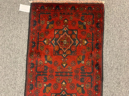 2 X 3 Khall Tribal Handmade Wool Rug # 12384