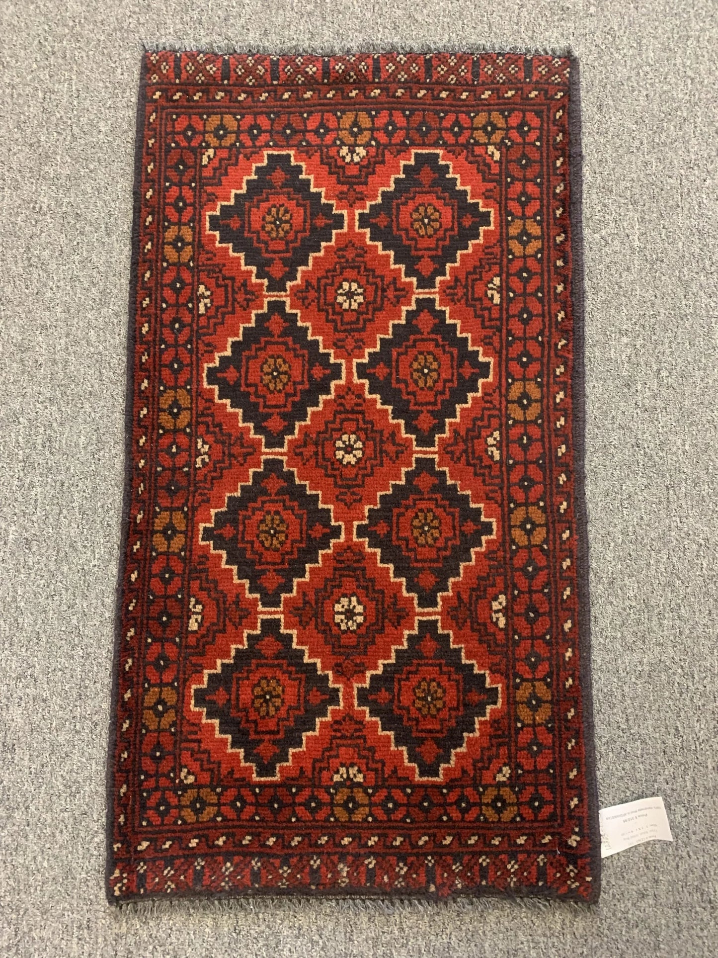 2 X 3 Khall Tribal Handmade Wool Rug # 12363