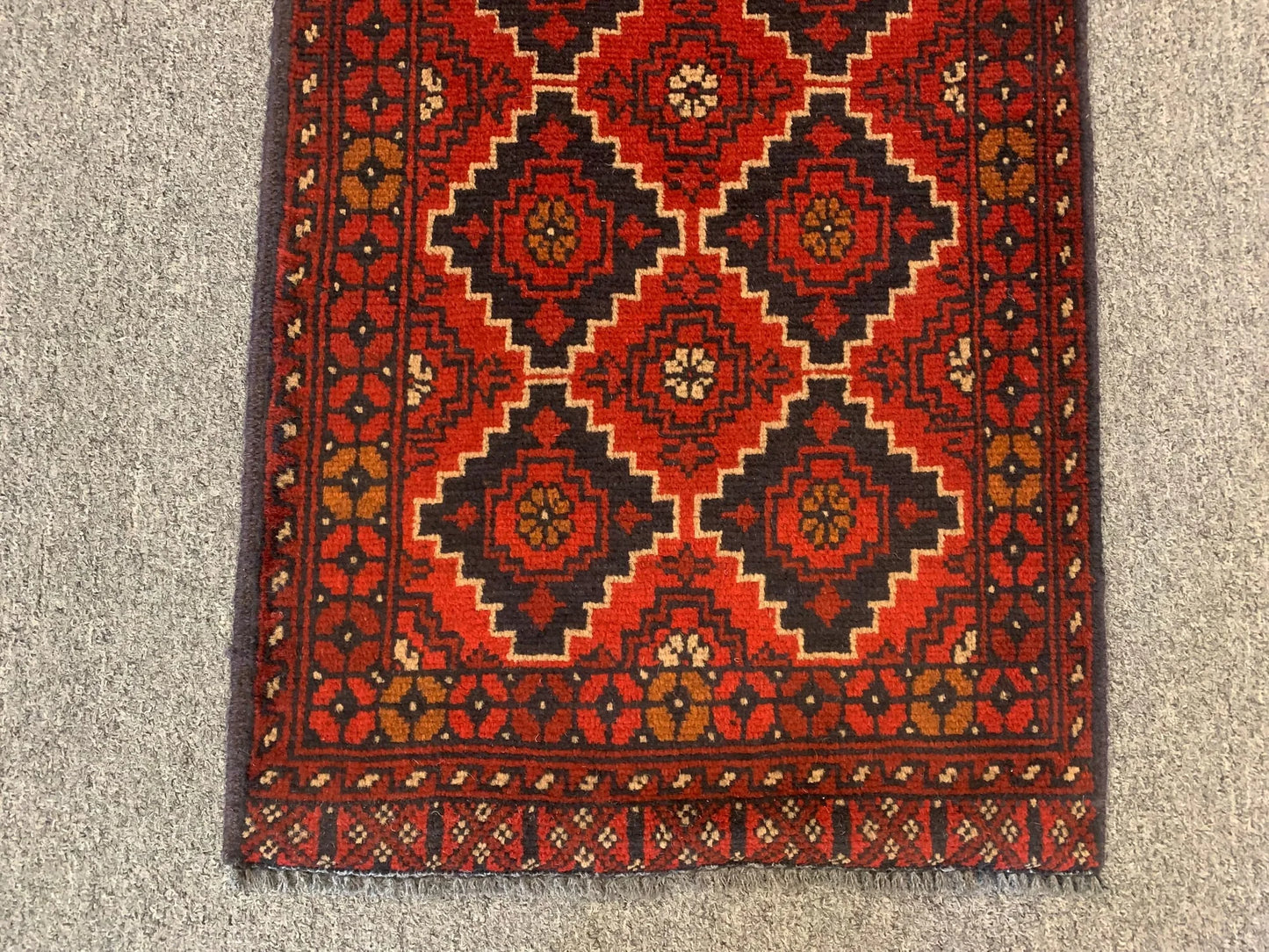 2 X 3 Khall Tribal Handmade Wool Rug # 12363