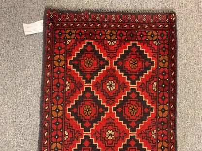 2 X 3 Khall Tribal Handmade Wool Rug # 12363