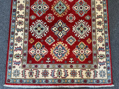 4′ X 6′ Kazak Handmade Wool Rug # 12664
