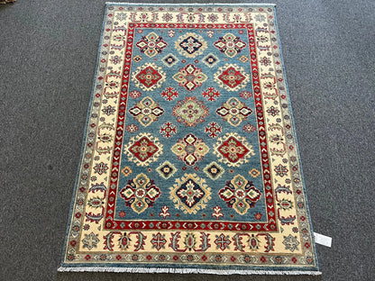 4′ X 6′ Kazak Handmade Wool Rug # 12667