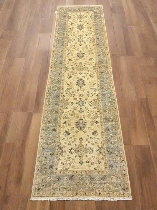 2' 9" X 10' Oushak Ziegler Handmade Wool Rug # 12955