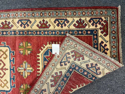Kazak 2' 9"X10' Handmade Wool Runner Rug # 10210
