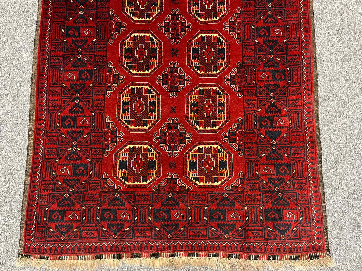Waziri Rug 3X7 Afghan Turkmen Waziri Handmade Wool Rug – Bedford Rugs