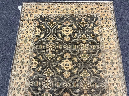 4X6 Zeigler Oushak Handmade Wool Rug # 10302