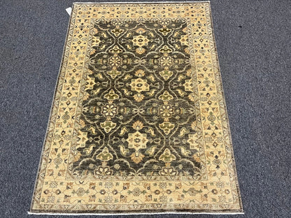 4X6 Zeigler Oushak Handmade Wool Rug # 10302