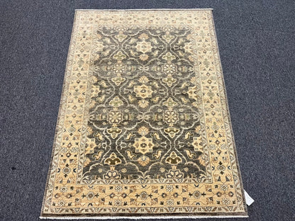 4X6 Zeigler Oushak Handmade Wool Rug # 10302