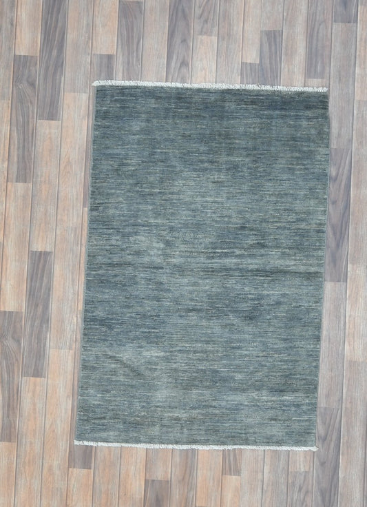 3X5 Gabbeh Handmade Wool Tribal Rug # 14682
