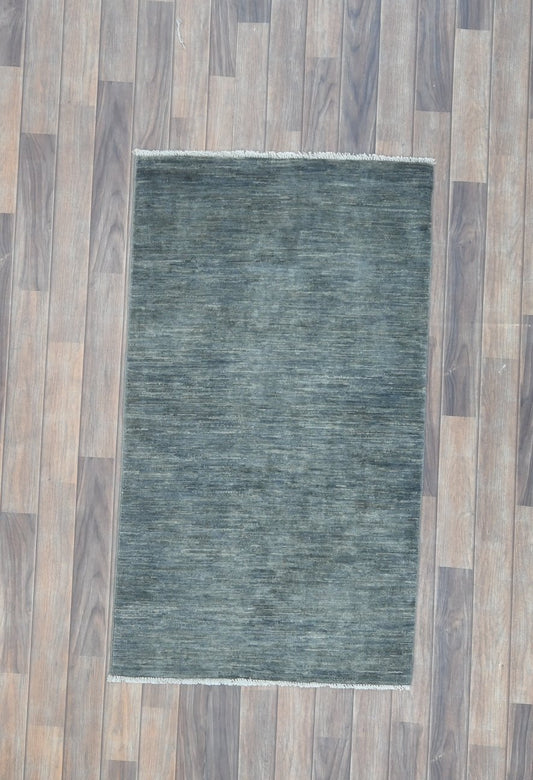 3X5 Gabbeh Handmade Wool Tribal Rug # 14685