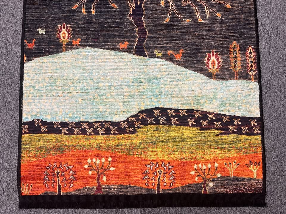 3X4 Tree Machine Washable Area Rug