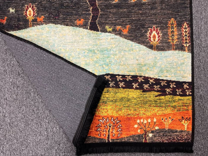3X4 Tree Machine Washable Area Rug