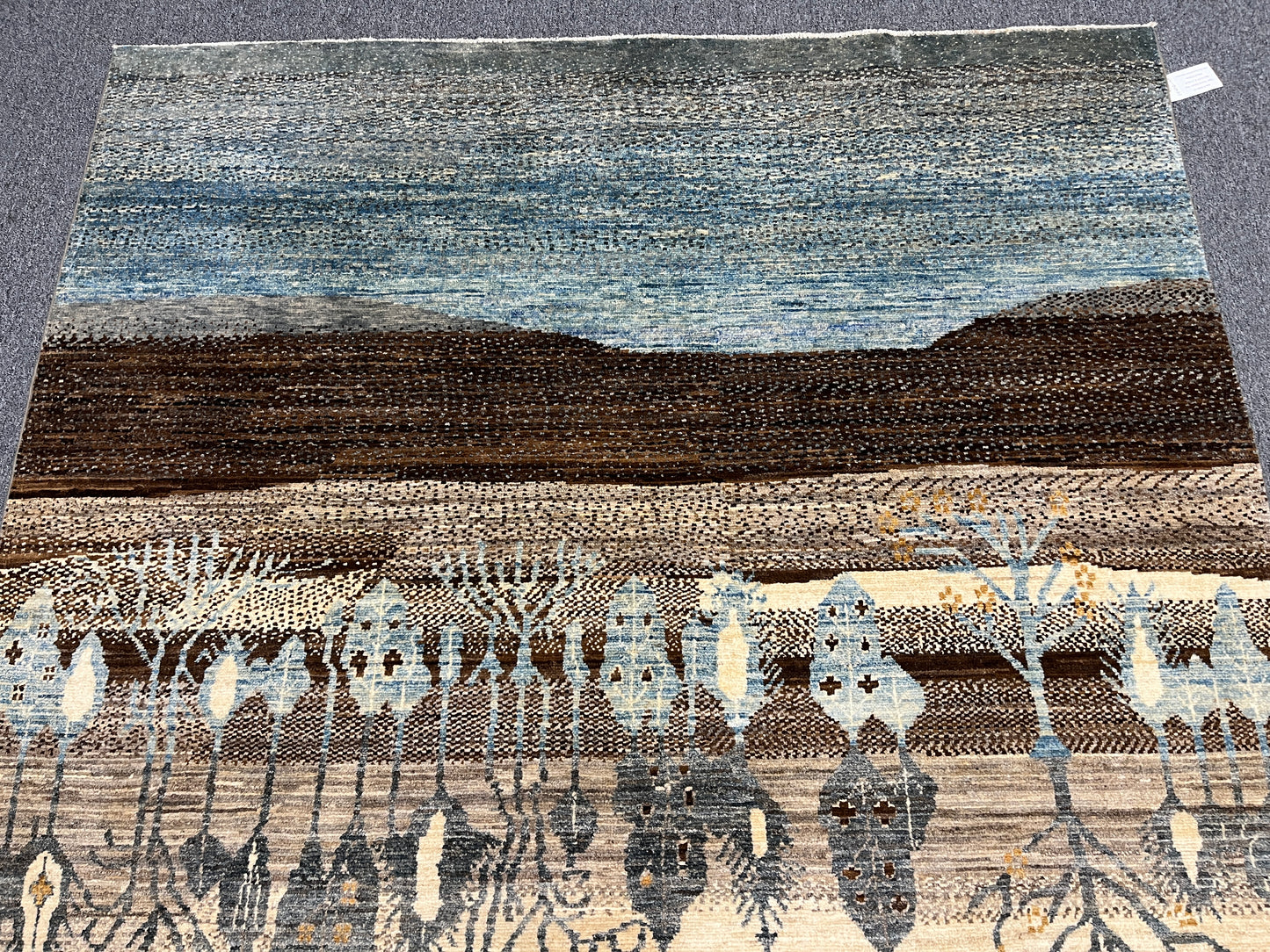 6X9 Gabbeh Loribaft Handmade Wool Tribal Rug # 14406