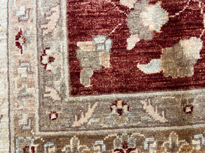 Rest/Ivory 9X13 Chobi Ziegler Handmade Wool Rug # 7912