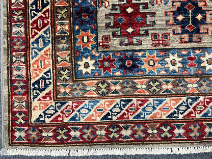 Super Kazak 3X5 Handmade Wool Rug # 14578