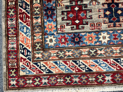 Super Kazak 3X5 Handmade Wool Rug # 14577
