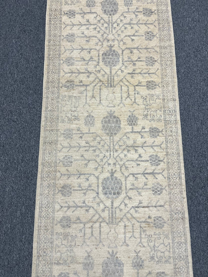 Oushak 2' 5"X20' Handmade Wool Runner Rug # 14599