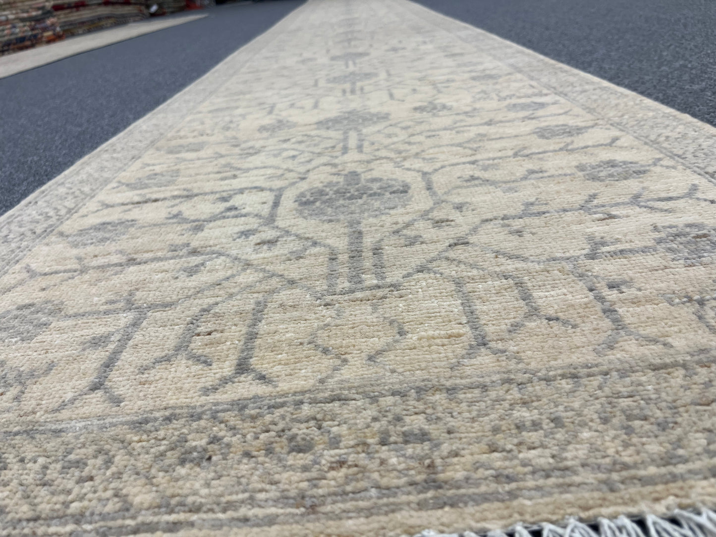 Oushak 2' 5"X20' Handmade Wool Runner Rug # 14599