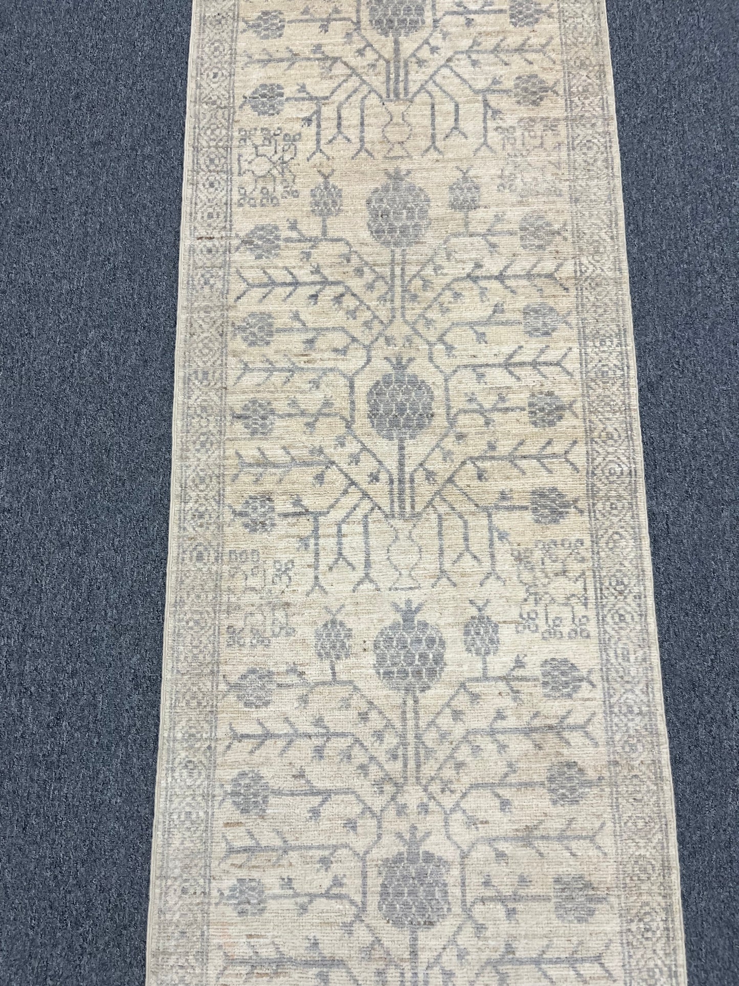 Oushak 2' 5"X19' Handmade Wool Runner Rug # 14598