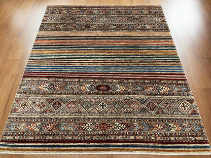 8X10 Khurjin Handmade Wool Rug # 14566