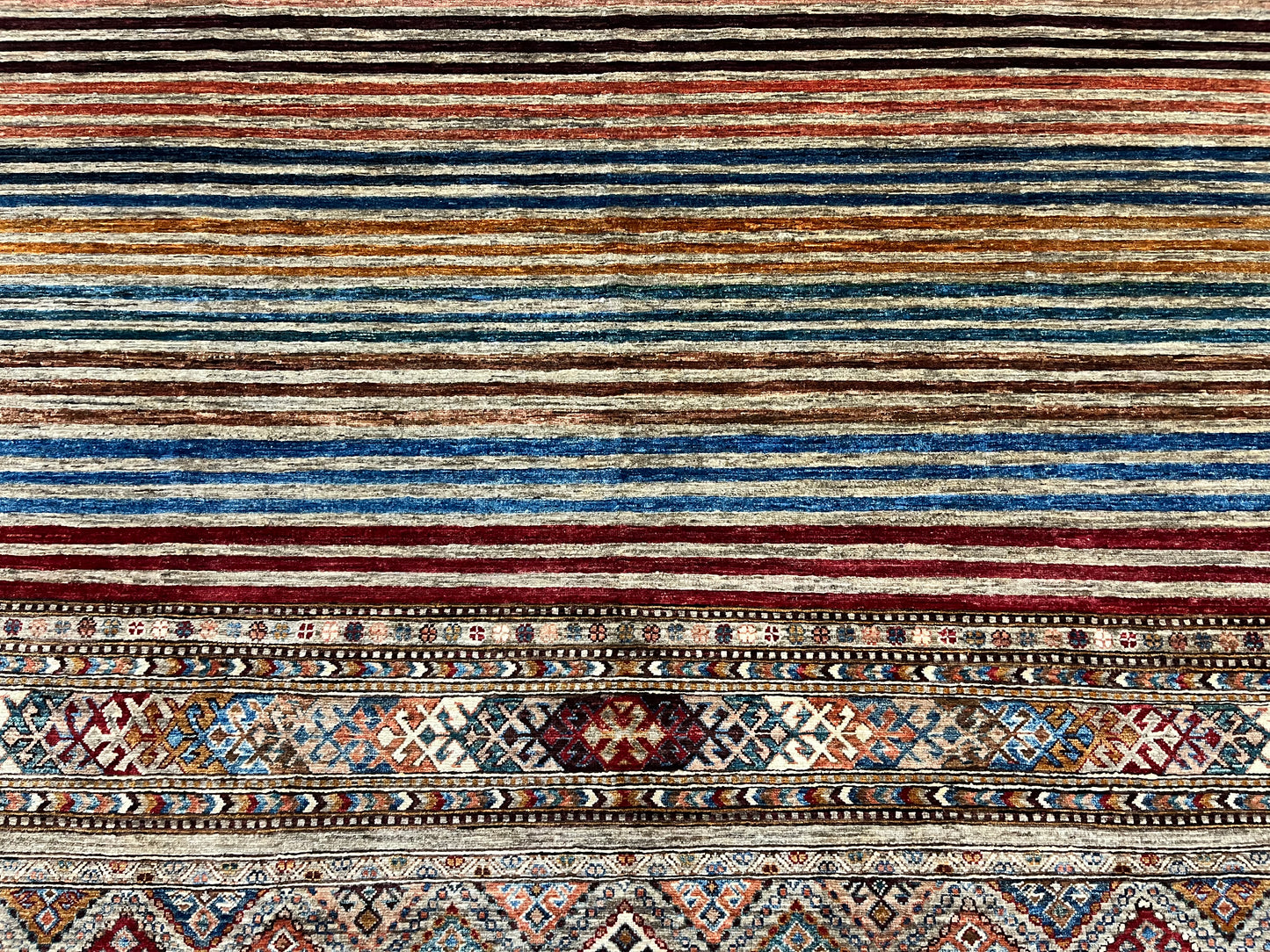 8X10 Khurjin Handmade Wool Rug # 14566
