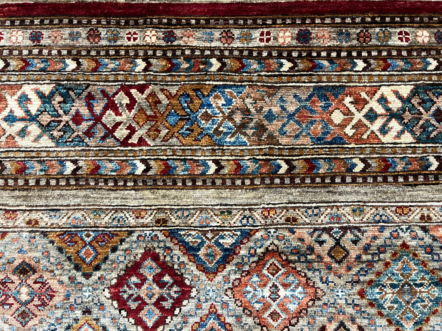 8X10 Khurjin Handmade Wool Rug # 14566