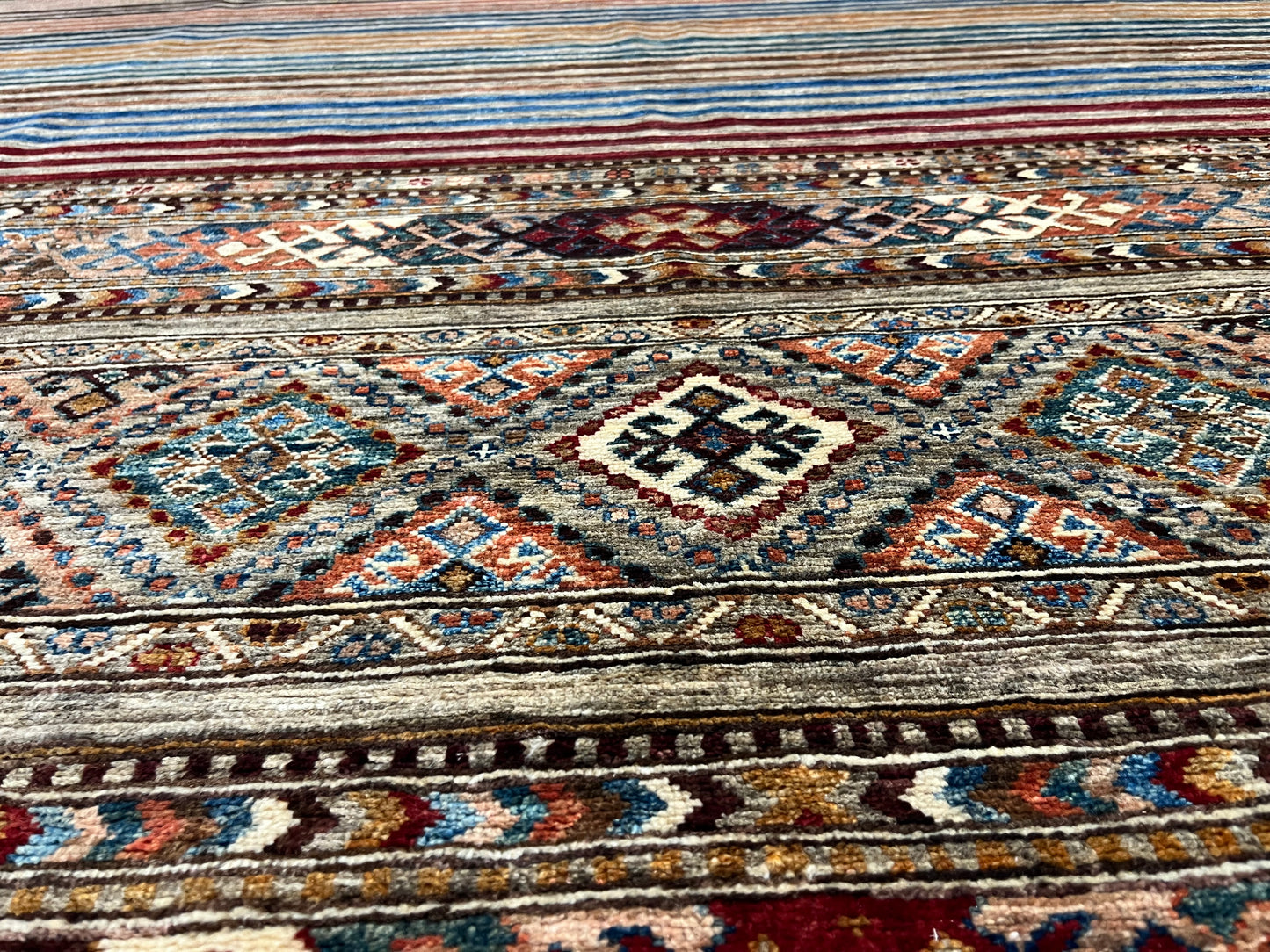 8X10 Khurjin Handmade Wool Rug # 14566