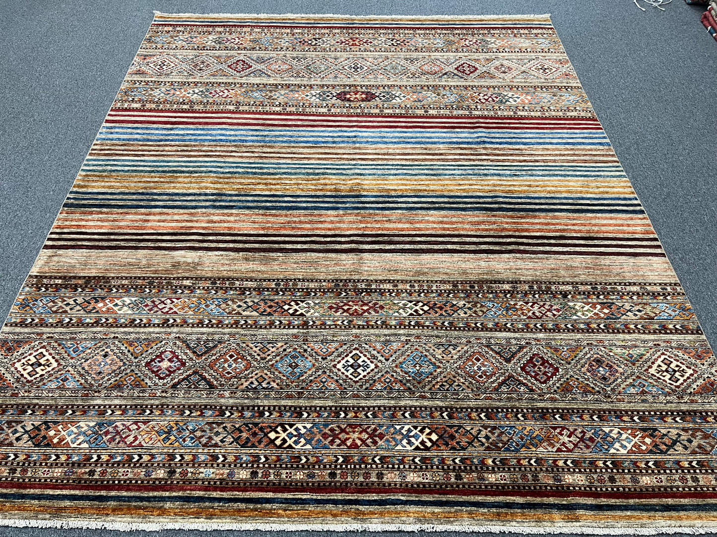 8X10 Khurjin Handmade Wool Rug # 14566