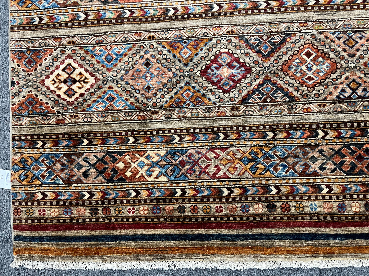 8X10 Khurjin Handmade Wool Rug # 14566