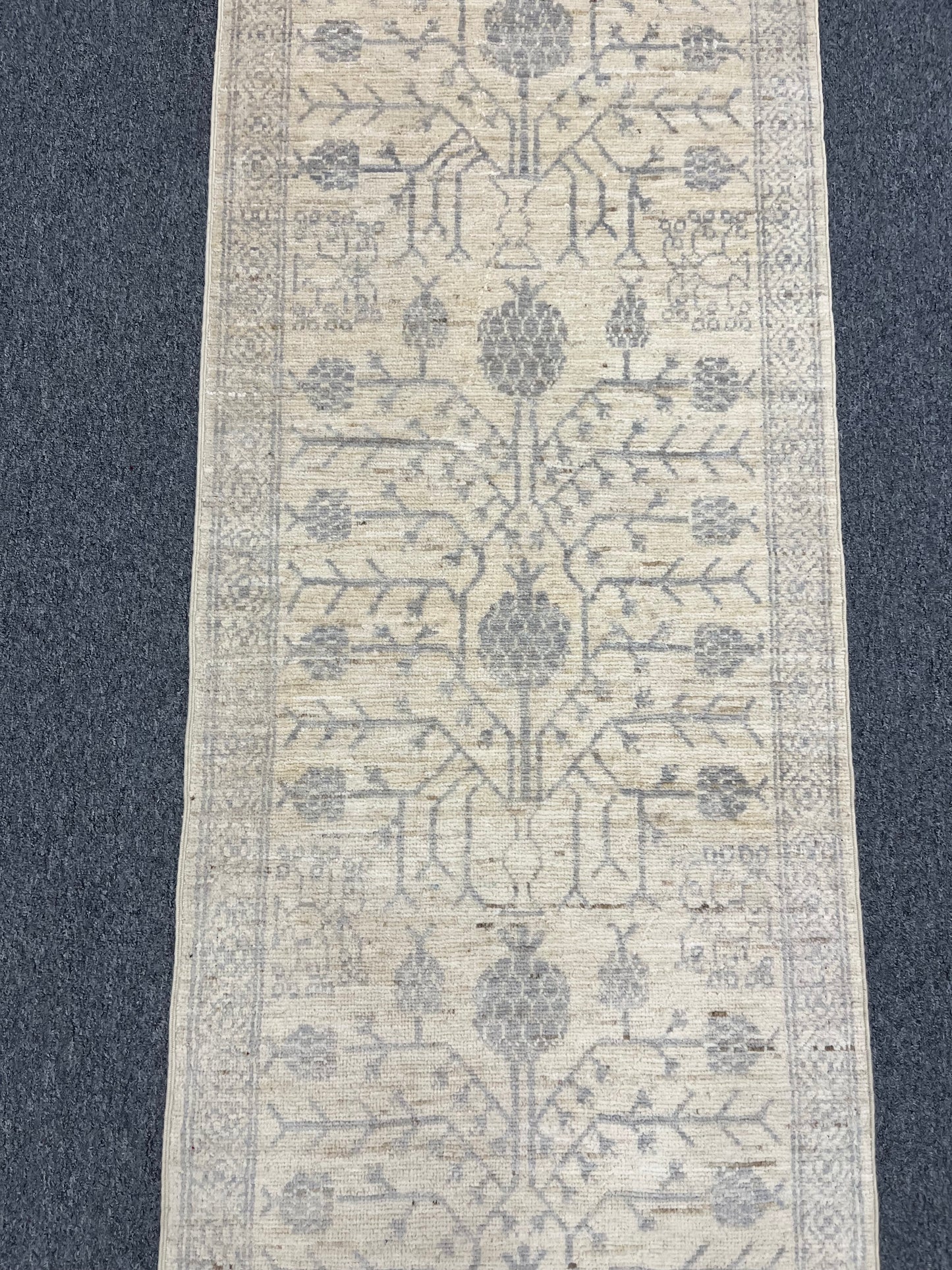 Oushak 2' 5"X19' Handmade Wool Runner Rug # 14600