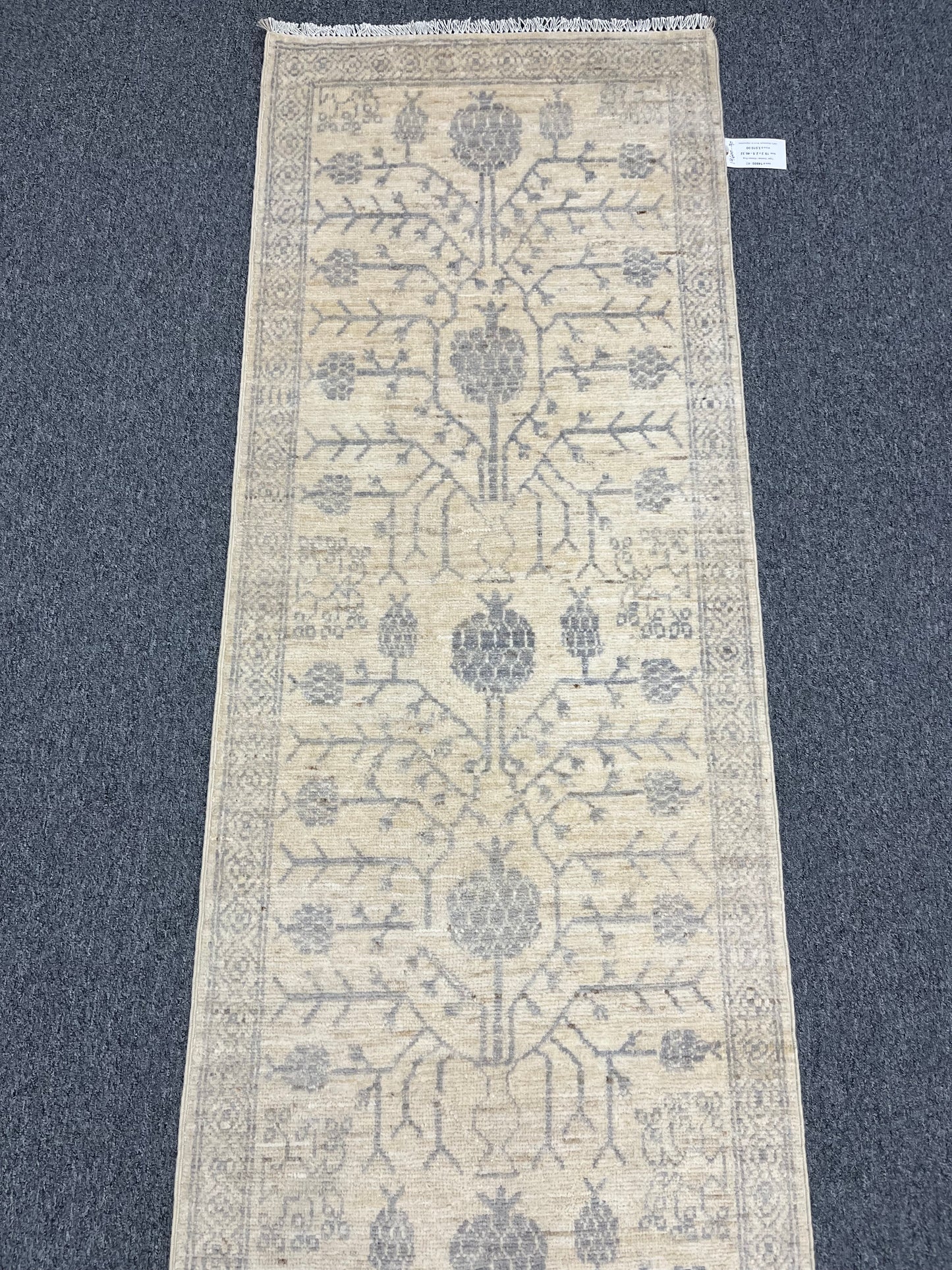 Oushak 2' 5"X19' Handmade Wool Runner Rug # 14600