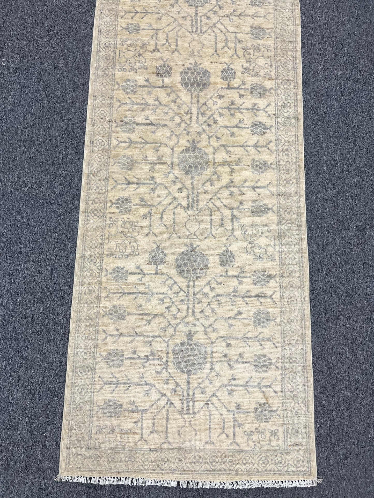 Oushak 2' 7"X19' Handmade Wool Runner Rug # 14601