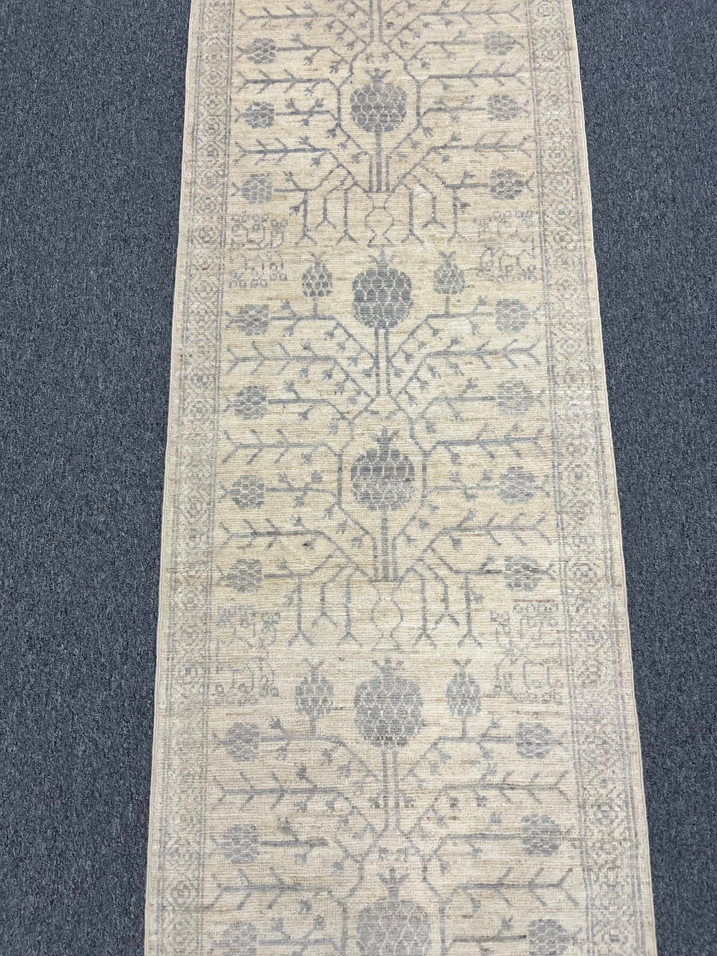 Oushak 2' 7"X19' Handmade Wool Runner Rug # 14601