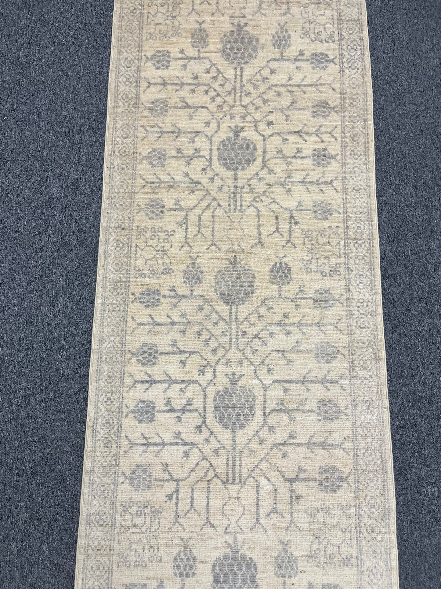 Oushak 2' 7"X19' Handmade Wool Runner Rug # 14601